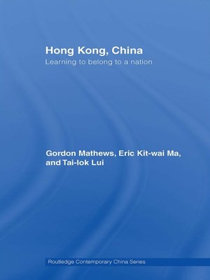 cover image of Hong Kong, China